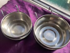 Metal pet bowls for sale  WHITSTABLE