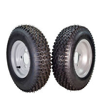 Used, MASSFX 4.80/4.00-8 4 Ply Pre-Mounted 4x4 Bolt Tubeless Trailer Tire (Two Pack) for sale  Shipping to South Africa