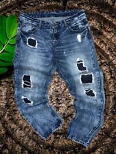 Jeans reto Philipp Plein Couture - Feito na Itália - Azul -, usado comprar usado  Enviando para Brazil