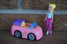 Figura de muñeca Mattel 2017 Barbie On The Go rosa batería de coche convertible juguete 4 segunda mano  Embacar hacia Argentina