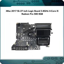 iMac 2017 5k 27 inch Logic Board 3.8GHz 4-Core i5 Radeon Pro 580 8GB 820-00609-A for sale  Shipping to South Africa