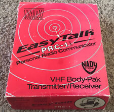 Transmissor/receptor VHF Nady Systems EasyTalk PRC-1 rádio comunicador pessoal comprar usado  Enviando para Brazil