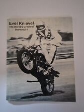 Evel knievel book for sale  ISLE OF MULL
