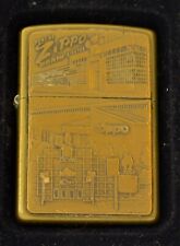 Solid brass zippo for sale  SOUTHAM