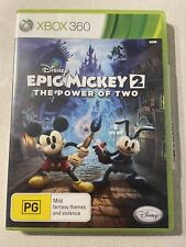 Epic Mickey 2: The Power of Two Xbox 360 Disney completo com manual comprar usado  Enviando para Brazil