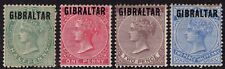 Gibraltar 1886 optd for sale  COLWYN BAY