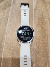 Garmin Fenix 6S 42mm Case with Silicone Band GPS Running Watch White for sale  Shipping to South Africa