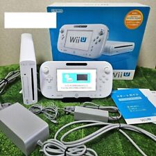 Nintendo Wii U Premium Set Blanco 32GB Juego Completo con Caja de Japón USADO segunda mano  Embacar hacia Argentina