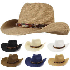 Straw cowboy hat for sale  LONDON