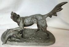 Sculpture bronze chien d'occasion  Aulnay-sous-Bois