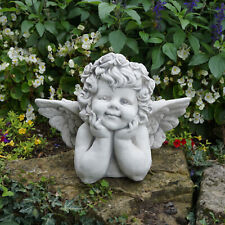 Solid stone angel for sale  Shipping to Ireland