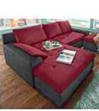 Ecksofa grau bordeaux gebraucht kaufen  Berlin