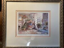 Signed watercolor lithograph for sale  Belleview