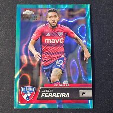 2023 TOPPS CROMO MLS JESUS FERREIRA REFRATOR DE LAVA AQUA 104/125 G3 comprar usado  Enviando para Brazil