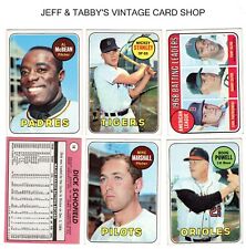 1969 topps baseball for sale  Yucca Valley