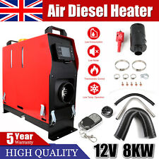 8KW Diesel Air Heater 12V Thermostat LCD Remote For Caravan Motorhomes Trailer for sale  DUNSTABLE