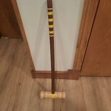 Croquet mallet yellow for sale  Carroll