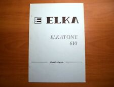 Elka elkatone 610 usato  Perugia