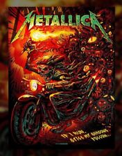 Metallica poster shadows for sale  Oklahoma City