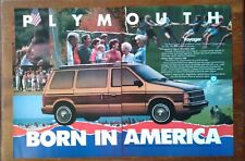1986 plymouth voyager for sale  Kinston