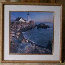Lighthouse seascape matted for sale  Boca Raton