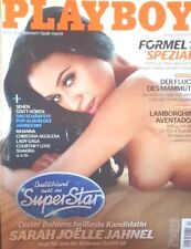 Playboy April 2013 DSDS Sternchen Sarah Joelle Jahnel im heissen  Privatkonzert  comprar usado  Enviando para Brazil