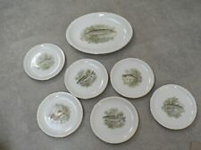Fish plate set for sale  WORTHING