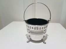 Silver plated basket for sale  LONDON