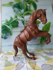 Figurines chevaux cuir d'occasion  Sainte-Geneviève-des-Bois