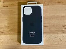 🔴 Capa de silicone GENUÍNA Apple com MagSafe para iPhone 15 - Preta - NOVA, usado comprar usado  Enviando para Brazil