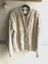 Wool cardigan folklore for sale  RYDE