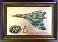 Vulcan B Mk2 of 44 (Rhodesia) Squadron Enamel Engraved Plaque Wall -Falklands, used for sale  Shipping to South Africa