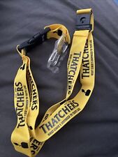 Thatchers gold lanyard for sale  SHEPTON MALLET