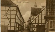 Denmark Randers - St. Kirkestraede old sepia postcard, usado segunda mano  Embacar hacia Argentina