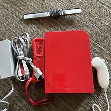 Consola Nintendo Wii 25 aniversario edición limitada roja paquete RVL-001 probado, usado segunda mano  Embacar hacia Mexico