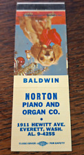 Vintage matchbook norton for sale  Auburn