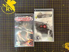 Usado, Lote 2 Need for Speed ProStreet & Carbon Own The City Sony PSP CIB Testado comprar usado  Enviando para Brazil