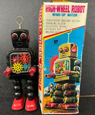 KO Yoshida Japan High Wheel robot wind up w box excellent for sale  Shipping to South Africa