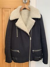 Topshop shearling jacket for sale  UCKFIELD