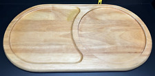 Kitchen Wooden Serving Tray Tea Breakfast Dinner Dessert Platter Same Day Ship, used for sale  Shipping to South Africa