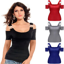 Blusas De Mujer Camisas Moda Blusa Casual Elegante Manga Corta Nueva Camisa Tops comprar usado  Enviando para Brazil