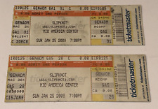 Slipknot ticketmaster untorn for sale  Minneapolis