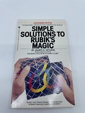 SOLUCIÓN SIMPLE al libro mágico de Rubik de colección 1986 primera edición, usado segunda mano  Embacar hacia Mexico