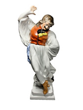 Estatueta de porcelana Herend dança cigana húngara, 5496, dançarina masculina 11 1/2" de altura comprar usado  Enviando para Brazil