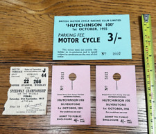 Silverstone tickets 1950 for sale  CHELTENHAM