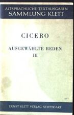 Cicero ausgewählte reden gebraucht kaufen  Bubenhm.,-Wallershm.