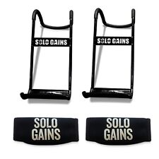 Used, SOLO GAINS Dumbbell Spotter Hooks Barbell Attachment: for Shoulder and Chest for sale  Shipping to South Africa