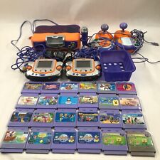 Vtech V Smile TV Learning System Console 2 pockets Bundle 24 Games 2 Controller for sale  Shipping to South Africa