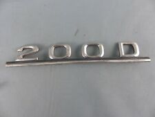 Mercedes 200 sigle d'occasion  Alsting