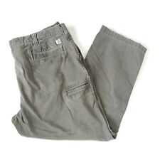 Pantalones para hombre Carhartt ajuste relajado pierna recta talla 44X30 gris bolsillo para teléfono celular segunda mano  Embacar hacia Argentina